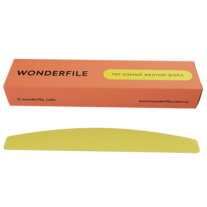 Сменный абразив для пилки полумесяц Wonderfile 162/24 мм, 150 грит, 50 шт