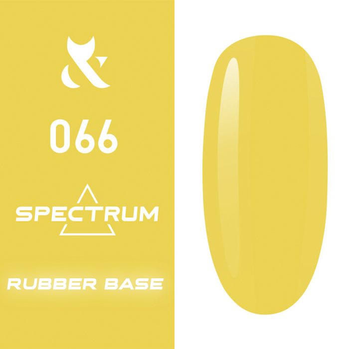 Гель-лак FOX Spectrum Rubber Base 066, 14 мл