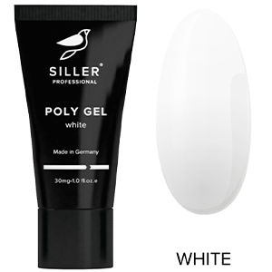 Siller Poly Gel White, 30 мл