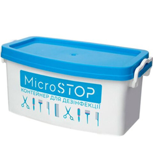 Контейнер для дезінфекції інструментів Microstop 5 л