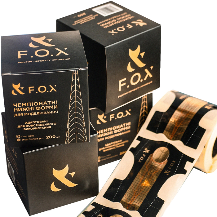 Чемпионатные нижние формы для моделирования F.O.X (200 шт)