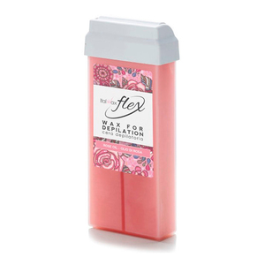 Віск для депіляції в касетах FLEX Кремова троянда ItalWax 100 мл
