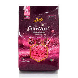 Віск для депіляції у гранулах GloWax Рожева вишня ItalWax, 400 г
