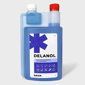 Средство для дезинфекции, ПСО и стерилизации инструментов Деланол Dezik (1000 мл)