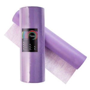 Простынь одноразовая SanGig фиолетовая в рулоне 0,6х500 м (19 г/м2)