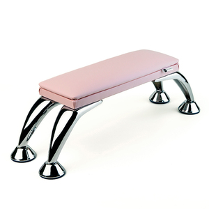 Подлокотник для маникюра ECO STAND MINI Розовый на металлических ножках