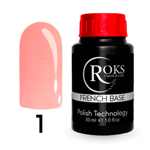 ROKS French Rubber Base №1, 30 мл