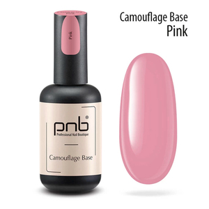 Гель-лак PNB UV/LED Camouflage Base 17 ml, Pink