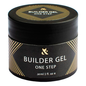 Гель моделюючий FOX One step builder gel Clear, 30 г