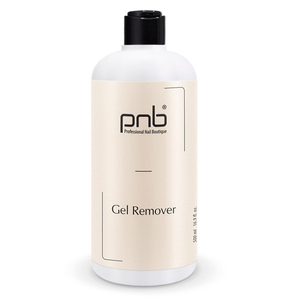 Жидкость для снятия гель-лака PNB Gel Remover DYE-FREE 500 ml