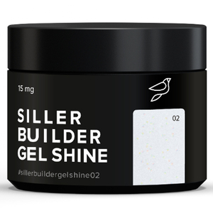 Гель Siller Builder Shine Gel №02, 15 мл