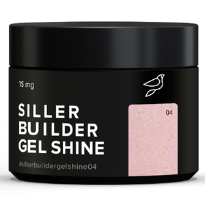 Гель Siller Builder Shine Gel №04, 15 мл