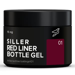Гель Siller Red Liner Bottle Gel №001, 15 мл