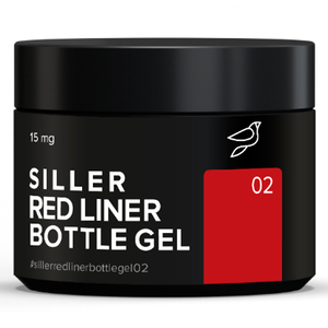 Гель Siller Red Liner Bottle Gel №002, 15 мл