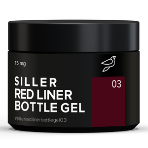 Гель Siller Red Liner Bottle Gel №003, 15 мл