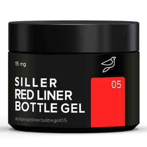 Гель Siller Red Liner Bottle Gel №005, 15 мл