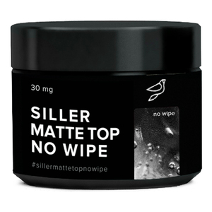 Siller Top Matte No Wipe, 30 ml