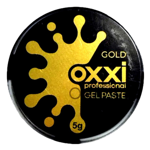 Гель-паста Oxxi professional, 5 г (золото)