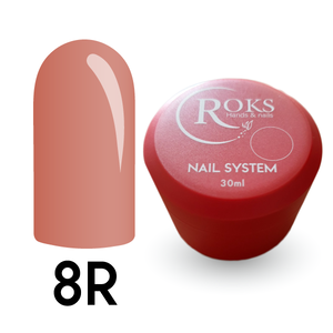 ROKS French Rubber Base №8R, 30 мл (тара-гель)