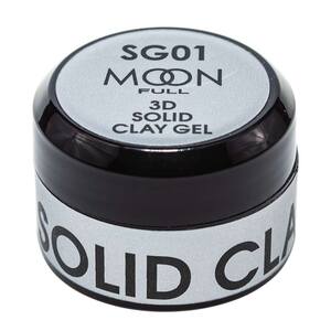 Гель MOON FULL 3D Solid Clay gel №SG01, 5 мл