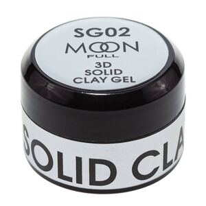 Гель MOON FULL 3D Solid Clay gel №SG02, 5 мл