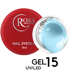 Камуфлирующий гель Roks Gel UV/LED №15, 15 мл