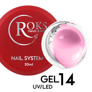 Камуфлюючий гель Roks Gel UV/LED №14, 30 мл