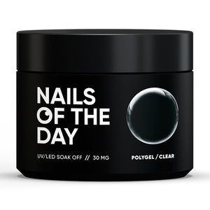 Полигель Nails of the day Poly Gel Clear, 30 мл