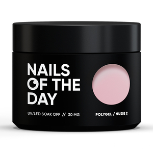Полигель Nails of the day Poly Gel Nude №02, 30 мл