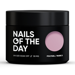 Полигель Nails of the day Poly Gel Nude №03, 30 мл