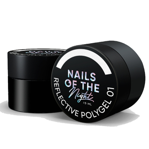 Полигель Nails of the day Poly Gel Reflective №01, 15 мл