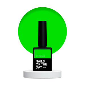 Гель-лак Nails of the day Let’s special Spring-Summer Lime,, 10 мл