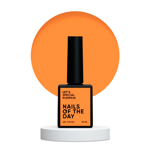 Гель-лак Nails of the day Let’s special Spring-Summer Pumpkin, 10 мл
