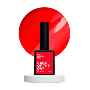 Гель-лак Nails of the day Let’s special Spring-Summer Red, 10 мл
