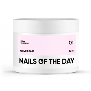 Гель-лак Nails of the day Cover Base NEW Formula №01, 30 мл