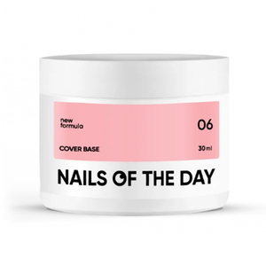 Гель-лак Nails of the day Cover Base NEW Formula №06, 30 мл