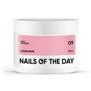 Гель-лак Nails of the day Cover Base NEW Formula №09, 30 мл