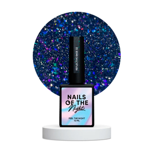 Гель-лак Nails of the day NAILSOFTHENIGHT Reflective Base №02, 10 мл