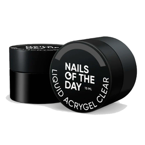 Акригель Nails of the day Liquid Acrygel Clear, 15 мл