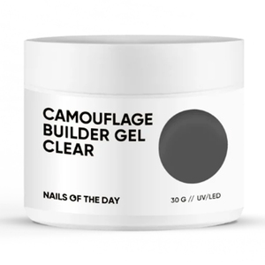 Гель Nails of the day Camouflage builder Gel clear, 30 мл