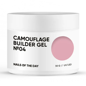 Гель Nails of the day Camouflage builder Gel №04, 30 мл