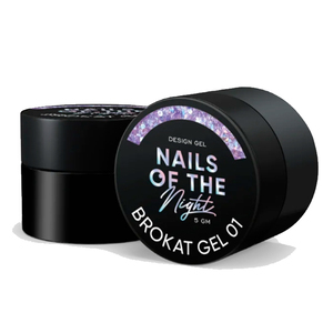 Гель Nails of the day Brokat gel №01, 5 мл