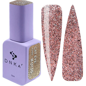 Гель-лак DNKa Gel Polish Cat Eye №0135, 12 мл