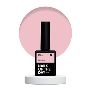 Гель-лак Nails of the day Cover Base NEW Formula №12, 10 мл