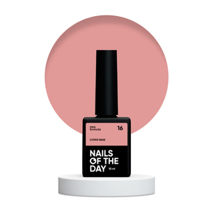 Гель-лак Nails of the day Cover Base NEW Formula №16, 10 мл