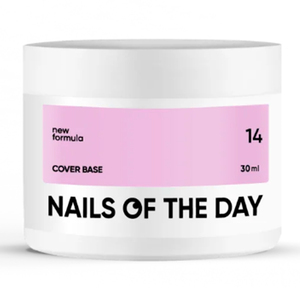 Гель-лак Nails of the day Cover Base NEW Formula №14, 30 мл