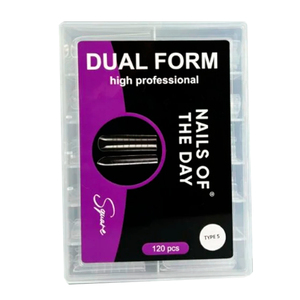 Верхні форми Nails of the day Dual Form Square (Type 5), 120 шт