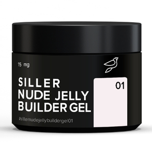 Гель Siller Jelly Builder Gel №01, 15 мл