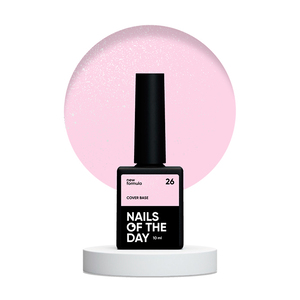 Гель-лак Nails of the day Cover Base NEW Formula №26, 10 мл