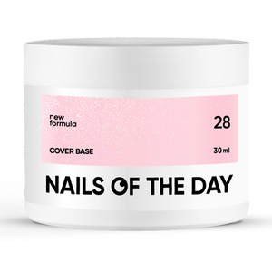 Гель-лак Nails of the day Cover Base NEW Formula №28, 30 мл